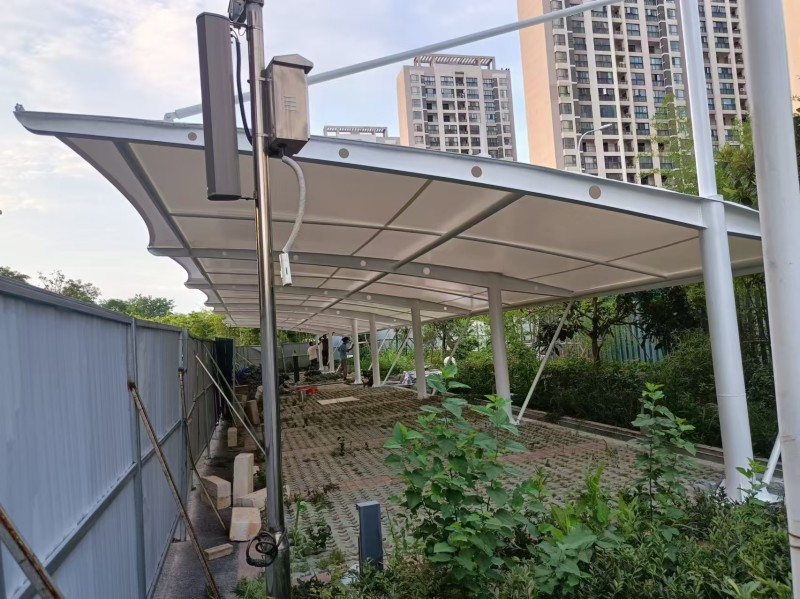 如何选择余杭区膜结构车棚公司?北雨膜结构等多家公司推荐-1